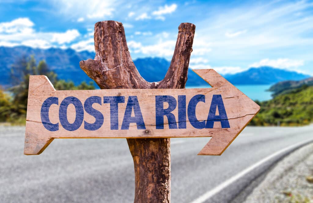 Car rental signal Costa Rica